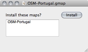 Installation einer Karte mit MapManager
