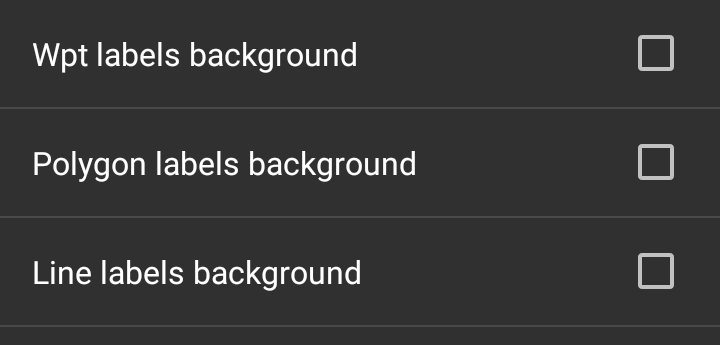 Garmin maps settings in OruxMaps